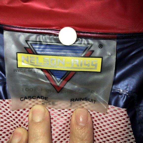 NELSON RIGG Cascade Motorcycle Rain Hooded Jacket Sz Large - Picture 10 of 11